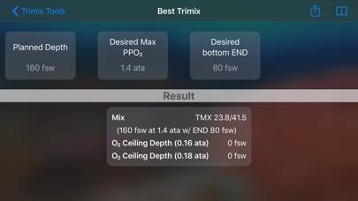 Trimix Tools App screenshot #6