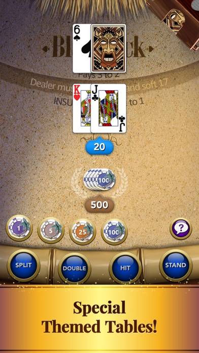 Blackjack - Casino Kart Oyunu