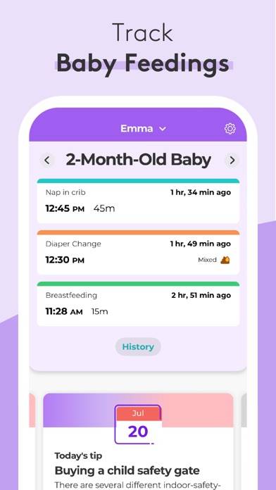 Pregnancy & Baby Tracker Uygulama ekran görüntüsü #6