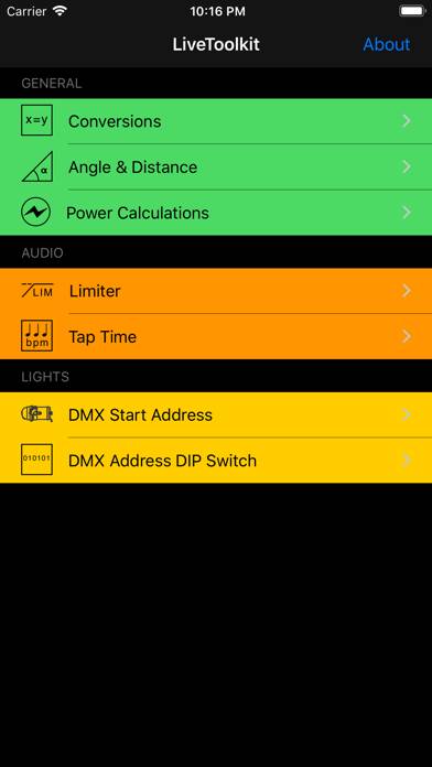 livetoolkit capture d'écran