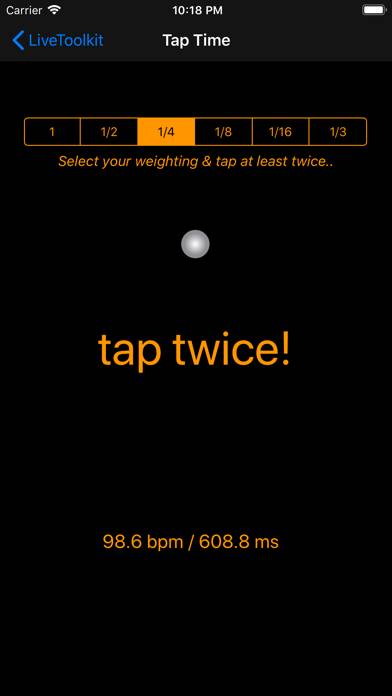Livetoolkit Capture d'écran de l'application