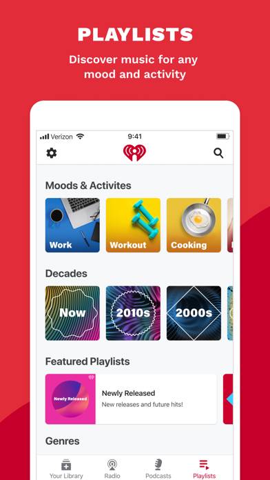 IHeart: Radio, Music, Podcasts App preview #5