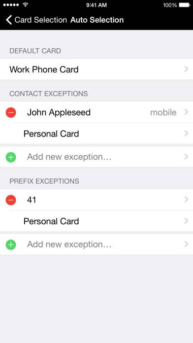 Calling Card App-Screenshot #5