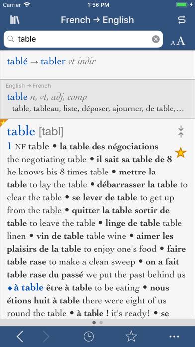 Collins-Robert Concise App screenshot #1