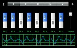 Synthesizer Schermata dell'app