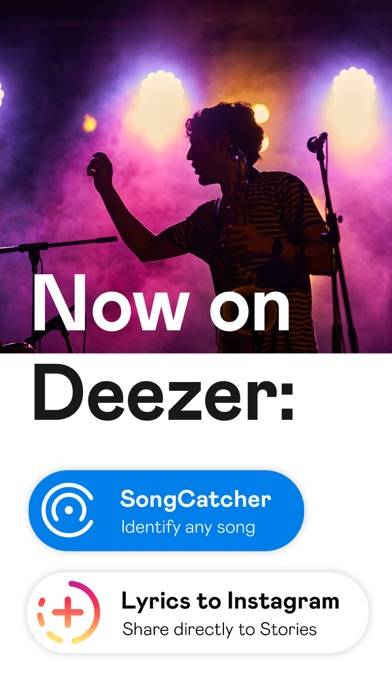 Deezer: Music Player, Podcast Captura de pantalla de la aplicación #1