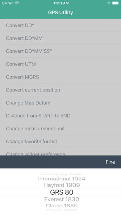 GPS Utility App skärmdump #3