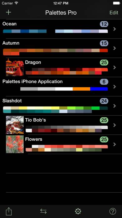 Palettes Pro Captura de pantalla de la aplicación #1