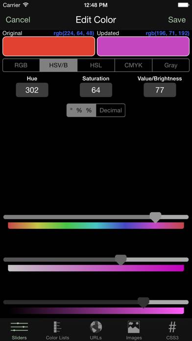 Palettes Pro Captura de pantalla de la aplicación #3