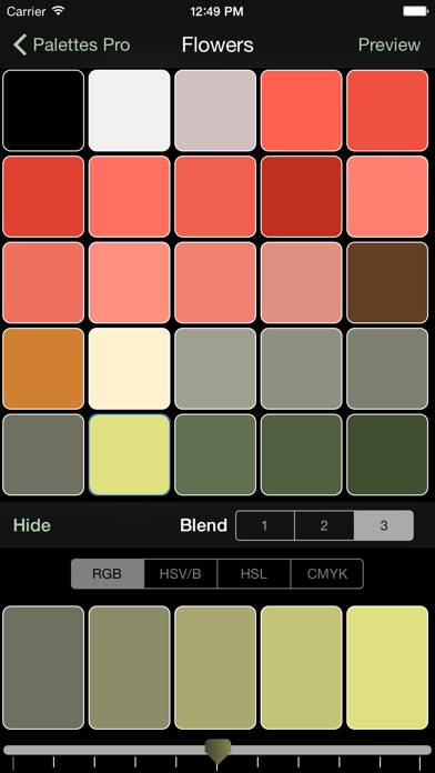 Palettes Pro Captura de pantalla de la aplicación #5