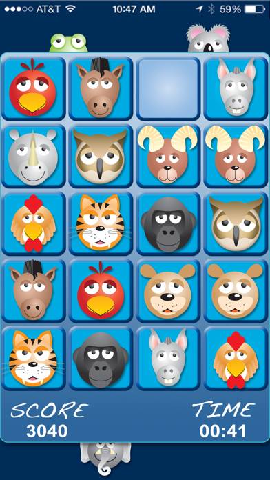 AniMatch: Animal Matching Game Captura de pantalla de la aplicación #2