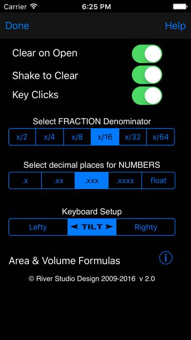 InchCALC plus App screenshot