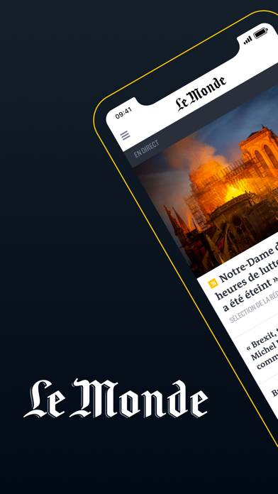 Le Monde, l’info en continu Schermata dell'app #1