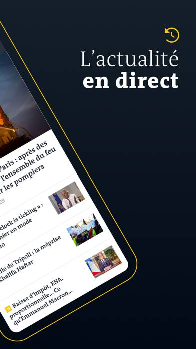 Le Monde, l’info en continu Captura de pantalla de la aplicación #2