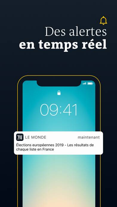Le Monde, l’info en continu Captura de pantalla de la aplicación #4