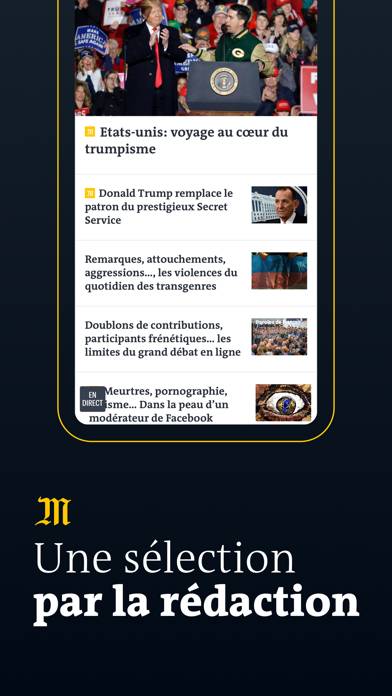 Le Monde, l’info en continu Captura de pantalla de la aplicación #5