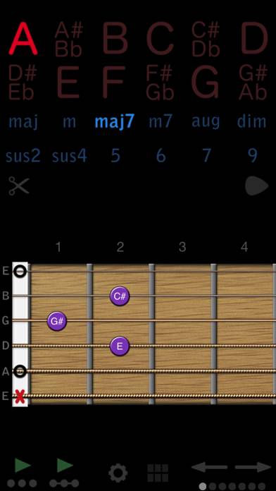 Guitar Chords Скриншот приложения #1