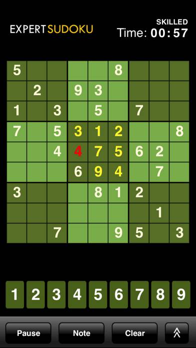 Expert Sudoku Capture d'écran de l'application #3