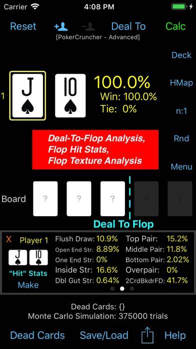 PokerCruncher Schermata dell'app #5