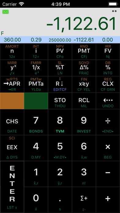 Calc-12E RPN Financial Schermata dell'app #1