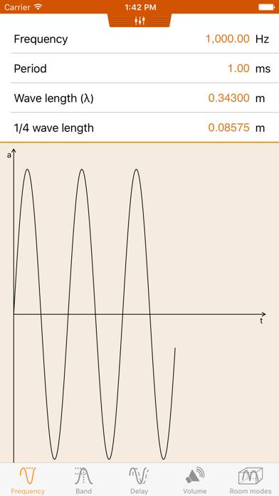 AudioCalc Schermata dell'app