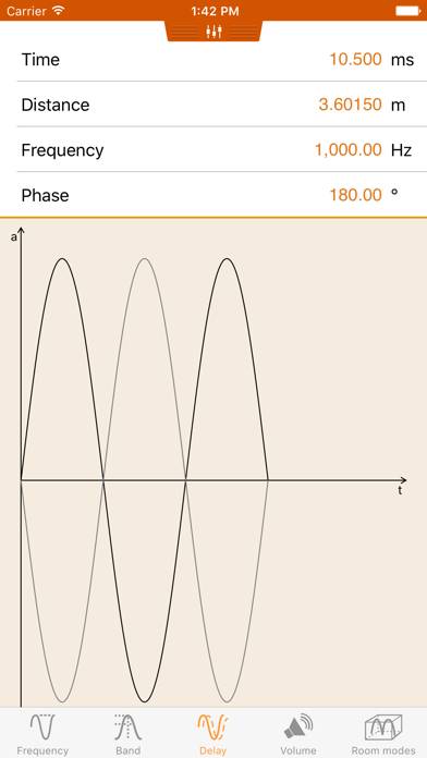 AudioCalc Schermata dell'app