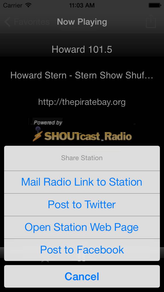 Radio Captura de pantalla de la aplicación #5