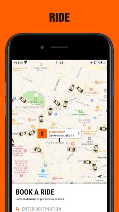 SIXT rent, share, ride & plus Uygulama ekran görüntüsü #4
