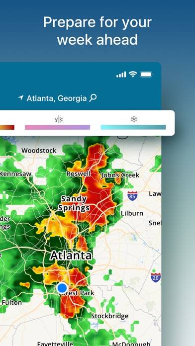 Weather Capture d'écran de l'application #2