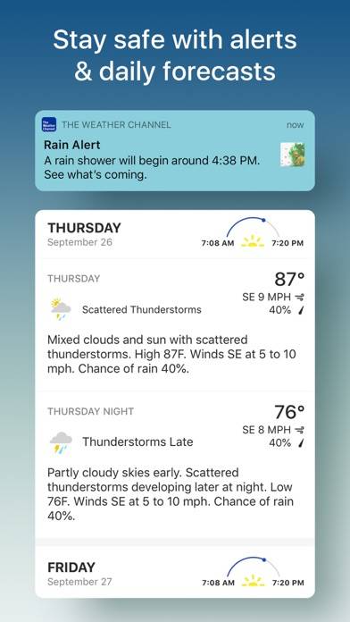 Weather Schermata dell'app #5