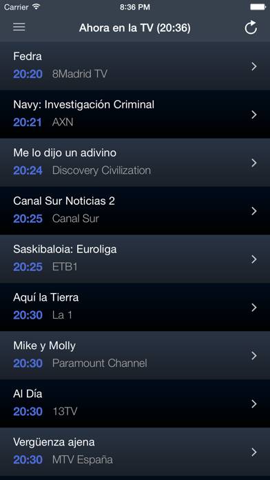 La Tele App screenshot