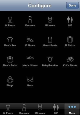 Clothes Size App skärmdump #3