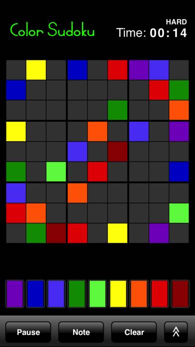 Color Sudoku