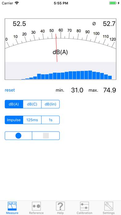 DBMeter Pro App-Screenshot #1