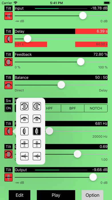 Echochops App skärmdump