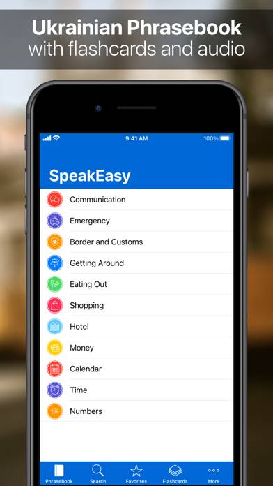 SpeakEasy Ukrainian Pro App screenshot #1