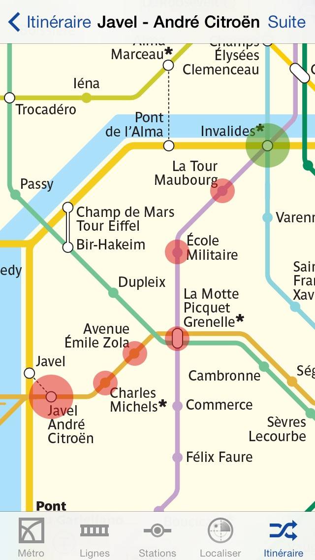 Metro Paris Subway App-Screenshot #3