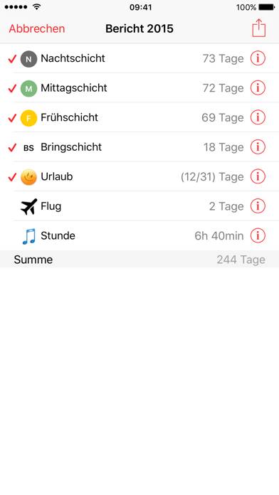 Urlaubsplan App-Screenshot #4