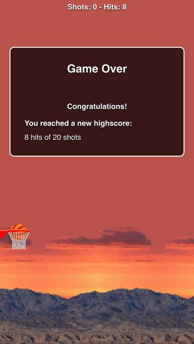 Basketball Game Captura de pantalla de la aplicación #2