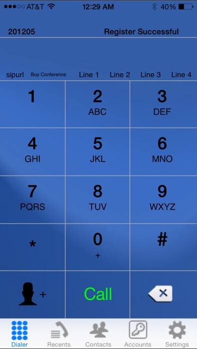 ISip -VOIP Sip Phone App screenshot #3