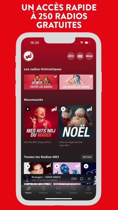 NRJ : Radios & Podcasts Capture d'écran de l'application #4