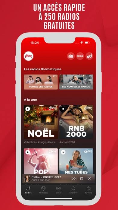 Chérie FM : Radios & Podcasts App screenshot #4