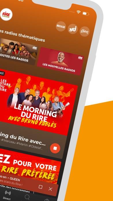 Rire et Chansons: Radios Capture d'écran de l'application #2