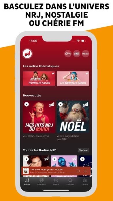 Rire et Chansons: Radios Capture d'écran de l'application #5