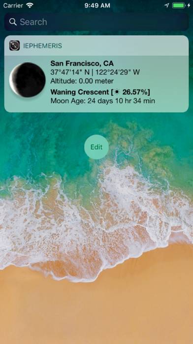 IEphemeris Pro immagine dello schermo #2