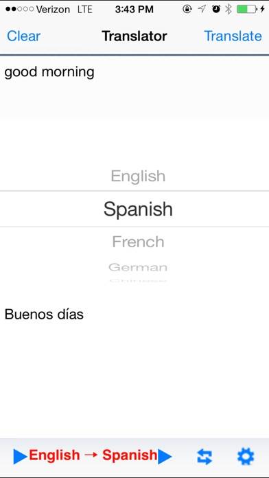 Translator with Voice App-Screenshot #1
