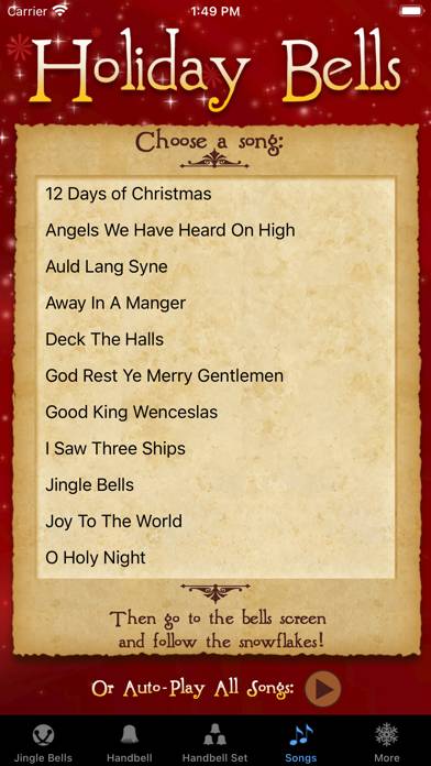 Holiday Bells App screenshot #4