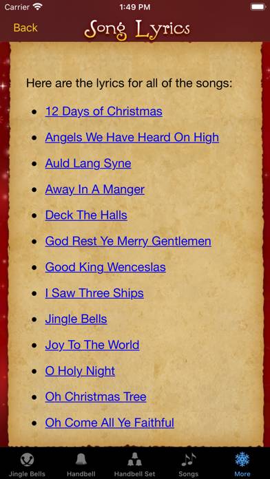 Holiday Bells App screenshot #5