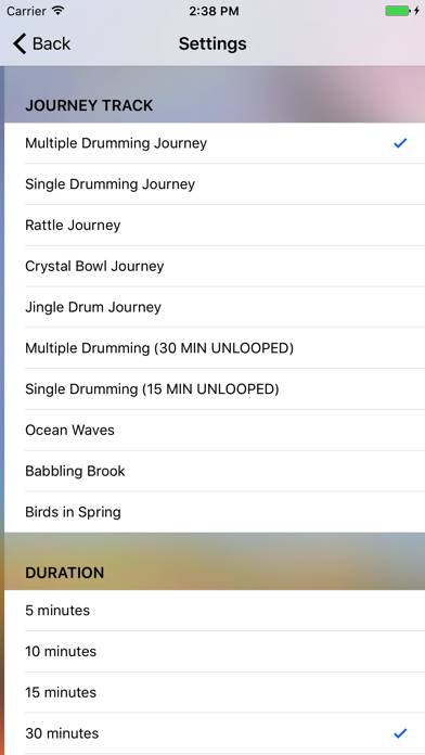 Shamanic Journey Drumming Captura de pantalla de la aplicación #2