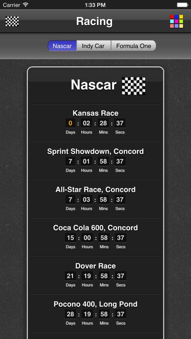 Racing App-Screenshot #1